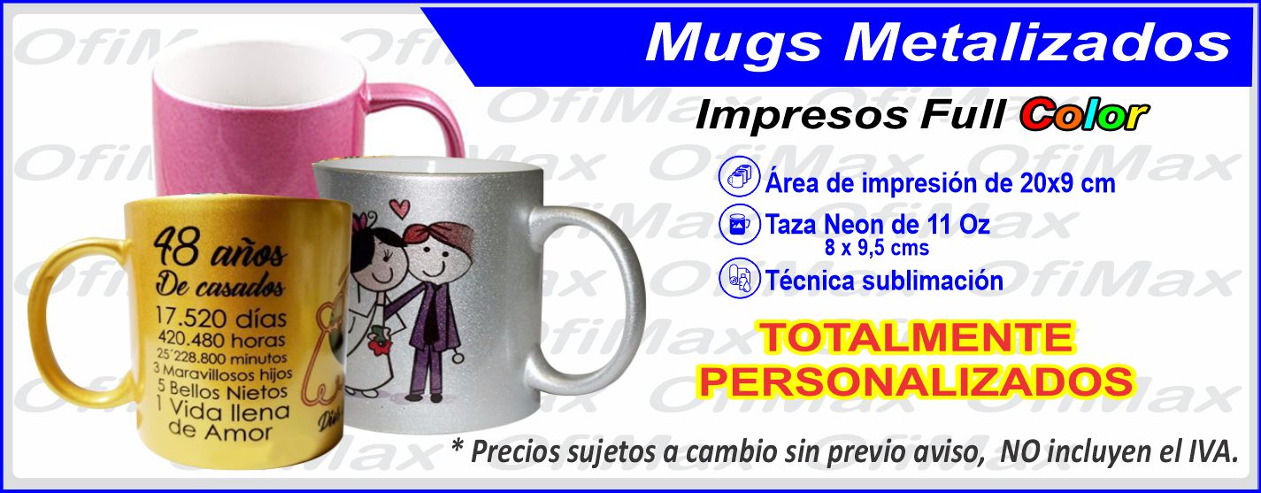 mugs publicitarios  metalizados personalizados, bogota, colombia